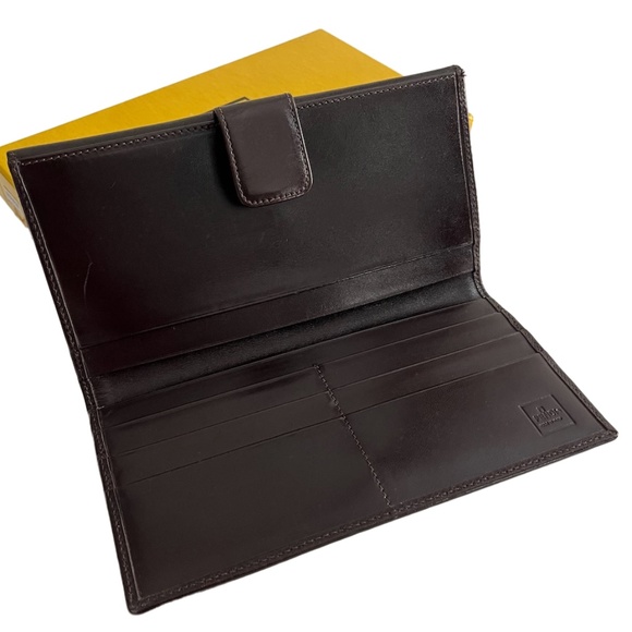 Authentic Vintage Fendi Zucca Jacquard Wallet - Picture 6 of 7